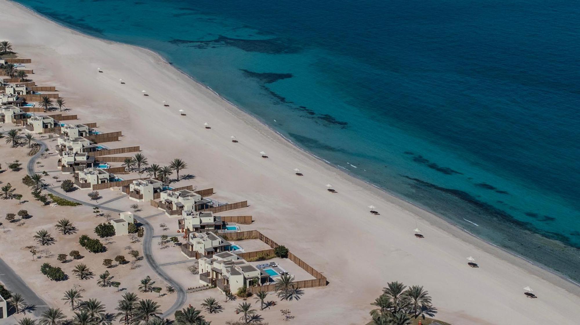 منتجع فلل اليم أنانتارا في جزيرة صير بني ياس دعسه المظهر الخارجي الصورة